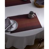 Oriel 4'lü Amerikan Servis - Kırmızı - 30 x 45 cm