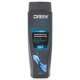 Orien 400 ml Men 2'si 1 Arada Kepek Karşıtı Şampuan ve Duş Jeli