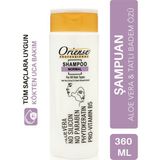 Oriense 360 ml Şampuan - Normal Şampuan 360 ml - Silikon ve Paraben İçermez, Pro Vitamin B5 ile Güçlü Formül