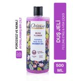 ORİENSE 500ml Nemlendirici Peeling Etkili Duş Jeli Misk Çiçeği