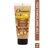 Oriense Amber & Vanilya Yüz Temizleme Peeling Jeli - Kayısı Çekirdeği, Acı Badem Yağı ve E Vitamini