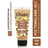 Oriense Yüz Temizleme Peeling Jeli 100ml - Kayısı Çekirdeği ve E Vitaminli - Amber & Vanilya Yüz Temizleme Peeling Jeli - Kayısı Çekirdeği, Acı Badem Yağı ve E Vitamini