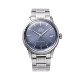 Orient Bambino Kurmalı Otomatik Çelik Gri Mavi Kadran Kristal Cam 38 Mm Erkek Kol Saati