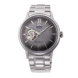 Orient Bambino Ra-Ag0029n30b Kurmalı Otomatik Çelik Gri Open Heart 41 Mm Erkek Kol Saati