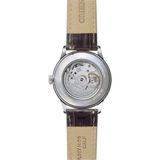 Orient Bambino RA-BB0001E30B Kurmalı Otomatik Deri Kahverengi Yeşil Kadran 39 mm Erkek Kol Saati - tek ebat