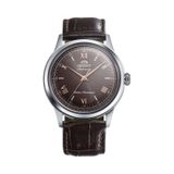 Orient Bambino Ra-bb0004y30b Kurmalı Otomatik Deri Kahverengi 39 Mm Erkek Kol Saati Gri