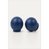 Orient Design Lacivert - Maxi Seri Ahşap Çekmece ve Dolap Kulbu 2’li