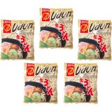 Orient Foods Japon Usülü Udon Noodle 200 gr 5'li Set Tam Buğday Lezzeti ile - 1 kg