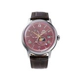 Orient Kahverengi Deri Erkek Kol Saati Ra-ak0807r30b - Bordo