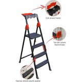 Orient Katlanabilir Plastik Basamaklı Merdiven 3+1