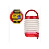 Orient Katlanır Portatif Suluk 5.5 lt Taşıma Sapı ile Kamp ve Piknik İçin Kullanışlı (Kırmızı) - kırmızı renk
