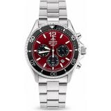 Orient Mako Solar Chronograph RA-TX0207R10B Erkek Kol Saati - Siyah