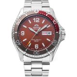 Orient Open Heart RA-AA0820R39B Kurmalı Otomatik Çelik Gri Kırmızı Kadran 20 ATM 42 mm Erkek Kol Saati