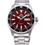 Orient Ra-Aa0003r39b Kurmalı Otomatik Gri Bordo Kadran Safir Cam 42 Mm Erkek Kol Saati