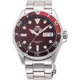 Orient Ra-Aa0814r39b Otomatik Çelik Gri Bordo Kadran 20 Atm 42 Mm Erkek Kol Saati