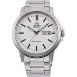 Orient Ra-Aa0c03s39b Otomatik Çelik Gri Beyaz Kadran Kristsl Cam 42 Mm Erkek Kol Saati