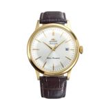 Orient Ra-ac0028s30b Kurmalı Otomatik Deri Kahverengi 41 Mm Erkek Kol Saati Altın