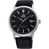 Orient RA-AC0F05B30B Kurmalı Otomatik Erkek Kol Saati 42 mm Siyah Deri Kordon Suya Dayanıklı Gri Kasa