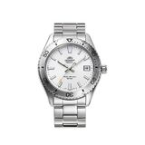 Orient Ra-ac0q03s30b Gri Çelik Erkek Kol Saati - Beyaz