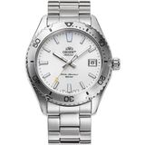 Orient Ra-Ac0q03s30b Kurmalı Otomatik Çelik Gri Beyaz Kadran 40 Mm Erkek Kol Saati