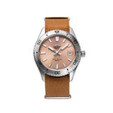 Orient Ra-ac0q05p30b Deri Erkek Kol Saati - Turuncu