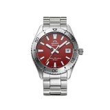 Orient Ra-ac0q09r30b Gri Çelik Erkek Kol Saati - Kırmızı