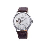 Orient Ra-ag0002s30b Kahverengi Deri Erkek Kol Saati - Beyaz