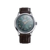Orient Ra-bb0001e30b Kahverengi Deri Erkek Kol Saati - Yeşil