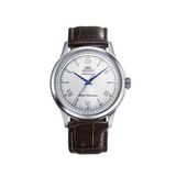 Orient Ra-bb0002s30b Kahverengi Deri Erkek Kol Saati - Beyaz