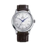 Orient Ra-bb0002s30b Kurmalı Otomatik Deri Kahverengi 38 Mm Erkek Kol Saati Gri