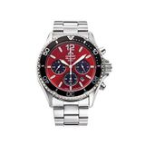 Orient Ra-tx0207r10b Gri Çelik Erkek Kol Saati - Kırmızı