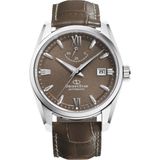 Orient Star RE-AU0113Y00B Kurmalı Otomatik Deri Kordon Gri Safir Cam 39 mm Erkek Kol Saati - tek ebat