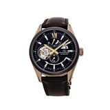 Orient Star Re-av0115b00b Kahverengi Deri Erkek Kol Saati - Siyah