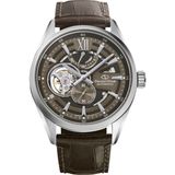 Orient Star RE-AV0139Y00B Kurmalı Otomatik Deri Kordon Gri Safir Cam 10 Atm 41 mm Erkek Kol Saati - tek ebat