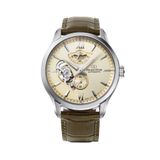 Orient Star Re-Av0b10g00b Kurmalı Otomatik Deri Kahverengi 10 Atm Safir Cam 41 Mm Erkek Kol Saati