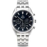 Orient Stretto Solar Chronograph RA-TX0303L10B Erkek Kol Saati - Siyah