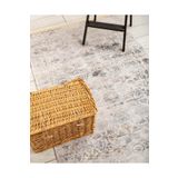 Oriente Home Bohem Desenli Dokuma Halı Gri Yıkanabilir Saçaklı Kaymaz Taban Şönil Makina Halısı 7452