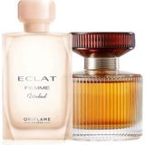 Oriflame Eclat Femme Weekend Kadın Parfümü Seti 50 ml EDT ve Amber Elixir 50 ml Meyveli Koku ELITKOZMETIK-TY000