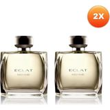 Oriflame Eclat Homme EDT 75 ml Erkek Parfüm Seti Ferah Koku ile Modern ve Kalıcı Çekicilik Edt 2' Li Set