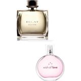 Oriflame Eclat Homme Edt 75 ml Erkek Parfüm Wish Of Love Edt 50 ml Kadın Parfüm