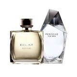 Oriflame Eclat Homme EDT 75 ml ve Perceive EDT 100 ml Erkek Parfüm Seti