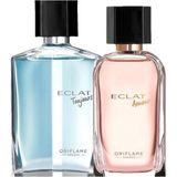 Oriflame Eclat Toujours Edt 75 ml Erkek Parfüm + Eclat Amour Edt 50 ml Kadın Parfüm Set OKD10162