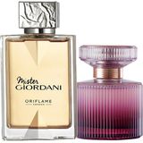 Oriflame Giordani Edt 75ML ve Amber Elixir Mystery Edp 50ML Unisex Parfüm Seti HHD55NBS4D74F14