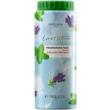 Oriflame Love Nature Cooling Delight Vücut Pudrası 100 ml Ferahlatıcı Özellikli Lavanta Renk