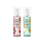 Oriflame Love Nature Enerji Verici yulaflı ve kaysılı, Tazeleyici Kavunlu H.Cevizli Parfüm Misti