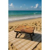 origa Ahşap desen Portatikam f Plastik Katlanabilir Sehpa, Kamp Piknik Masası, Piknik Sehpası