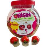 Origin Dolgulu Yumuşak Şeker Çilekli 60'lı - 1 Adet
