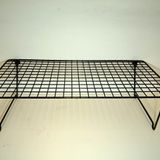 Original IKEA IKEA GREJIG Ayakkabı Rafı, Metal, koyu, 1 adet