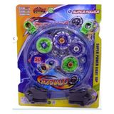 Original Super Power 4 Metal Topaç 2 Fırlatıcı ve Arena Seti - 0