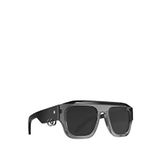 Original Vintage Sunglasses Wop Wp 01 Crystal Gray Gri Asetat Unisex Güneş Gözlüğü - Siyah